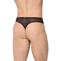 Чоловічі стрінги SoftLine Mens Briefs 4517 Чорний M/L