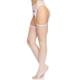 Чулки-сетка Leg Avenue Net stockings with garter belt пояс, подвязки White One size