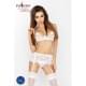 Комплект еротичної білизни Passion Erotic Line OFELIA SET WITH OPEN BRA L/XL