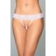 Женские стринги SoftLine G-String 2482 Белые M/L