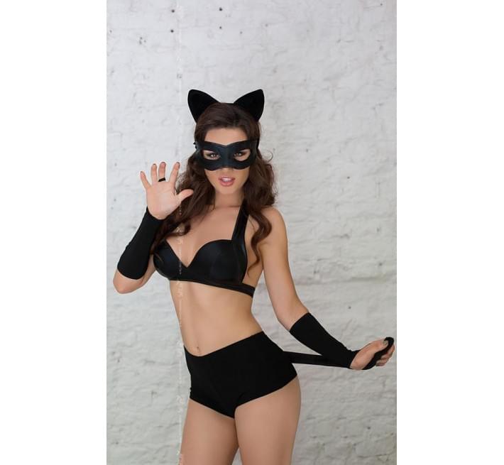 Ролевой костюм SoftLine Catwoman Черный M