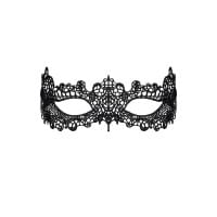 Мереживна маска Obsessive A701 mask, чорна, єдиний розмір