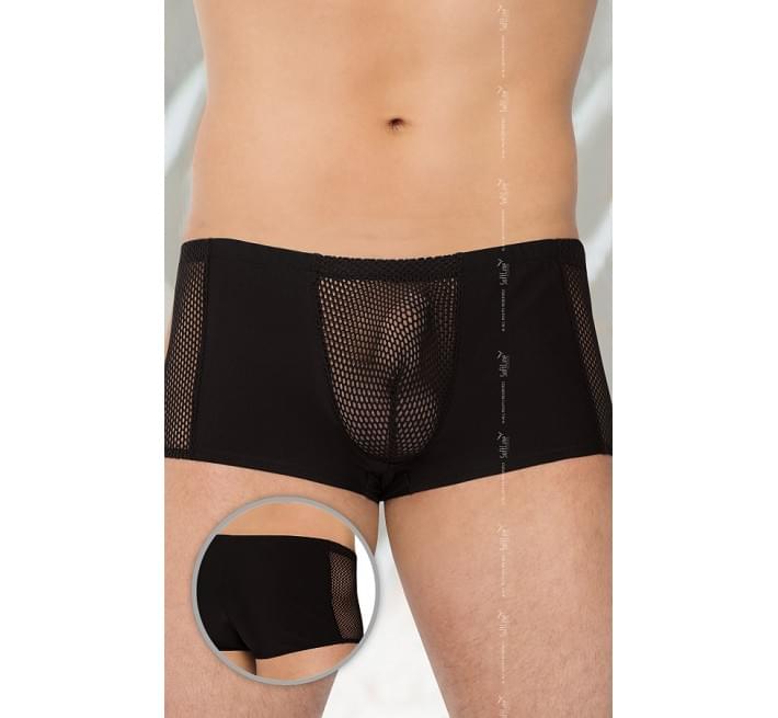 Чоловічі труси SoftLine Thongs 4515 Чорні L