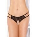 Женские стринги SoftLine G-String 2483 Черные M/L