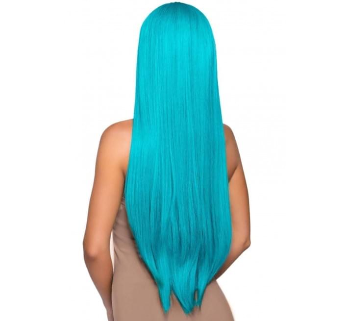 Парик Leg Avenue 33″ Long straight center part wig turquoise