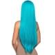 Парик Leg Avenue 33″ Long straight center part wig turquoise