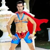 Мужской эротический костюм супермена JSY Готовый на всё Стив S/M