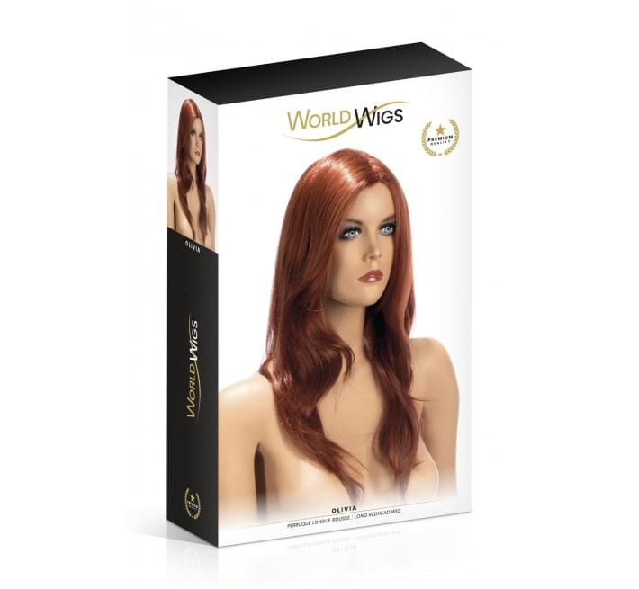 Парик World Wigs OLIVIA LONG REDHEAD