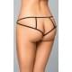 Женские стринги SoftLine G-String 2474 Черные S/M/L