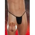 Трусы Softline Thong 4470 Черные S/L