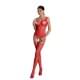 Бодистокинг Passion ECO BS001 с доступом red One Size