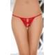 Трусики Softline G-string 2426 Красные S/L