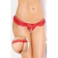 Женские стринги SoftLine G-String 2452 Красные M/L