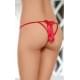 Трусики Softline G-string 2426 Красные S/L