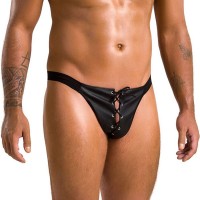 Мужские слипы на шнуровке Passion 044 Slip Ben Black L/XL