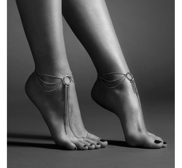 Прикраса для ніг Bijoux Indiscrets Magnifique Feet Chain - Gold