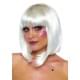 Светящийся в темноте парик Leg Avenue Pearl short natural bob wig White, короткий, жемчужный, 33 с