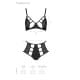 Комплект белья Passion TASMINA SET black XXL/XXXL