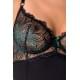 Корсет с пажами Passion FLORIS CORSET black L/XL