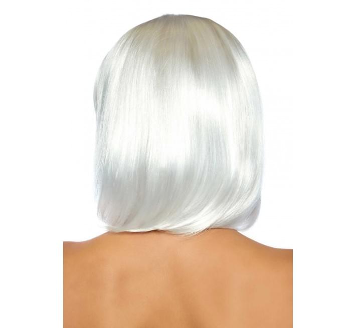 Светящийся в темноте парик Leg Avenue Pearl short natural bob wig White, короткий, жемчужный, 33 с