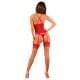 Obsessive Lacelove corset красный XL/2XL