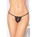 Женские стринги SoftLine G-String 2481 Черные S/M/L