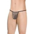 Мужские стринги SoftLine Mens Thong 4531 Серые OneSize