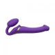 Безремневий страпон із вібрацією Strap-On-Me Vibrating Фіолетовий M