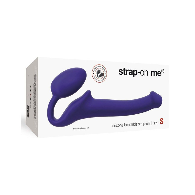 Безремневий страпон Strap-On-Me Фіолетовий S
