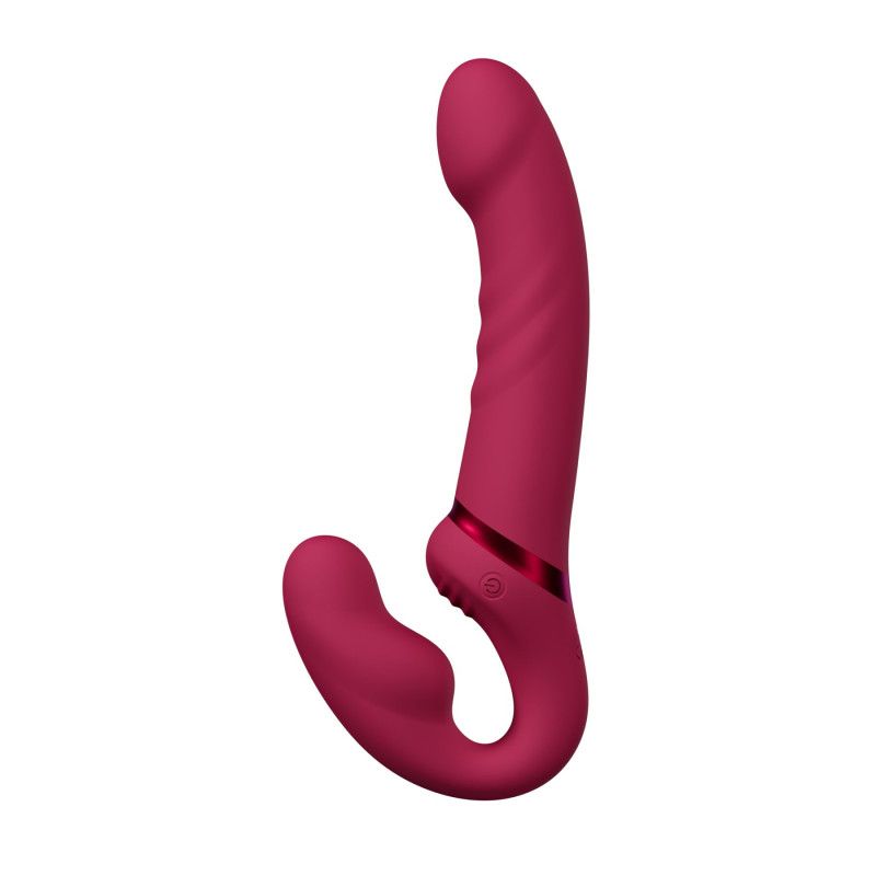 Безременный страпон Lovense Lapis vibrating strapless strap-on