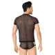 Комплект білизни SoftLine Shirt and Shorts 4607 Чорний XL
