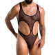 Чоловіче сітчасте боді Passion 040 Leon Black S/M