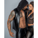 Мужская безрукавка с капюшоном Noir Handmade H062 Hooded Shirt, S, мокрый эффект