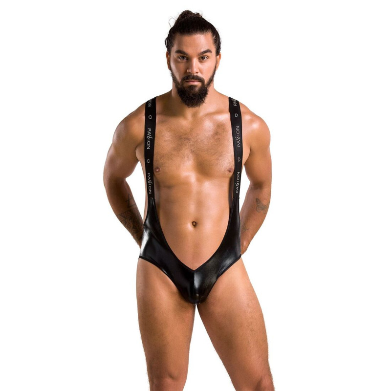 Чоловіче відкрите боді Passion 027 Bruno Black S/M