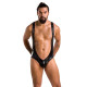 Чоловіче відкрите боді Passion 027 Bruno Black S/M