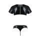 Комплект чоловічої білизни під латекс Passion 057 Set Peter black S/M