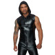 Мужская безрукавка с капюшоном Noir Handmade H062 Hooded Shirt, 3XL, мокрый эффект