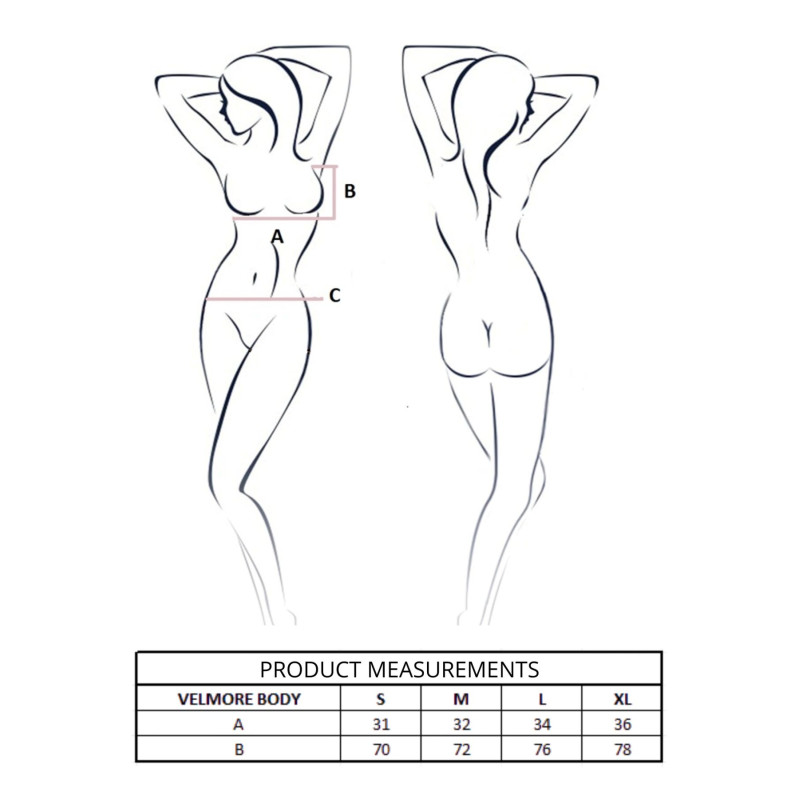 Боди Passion VELMORE BODY violet M