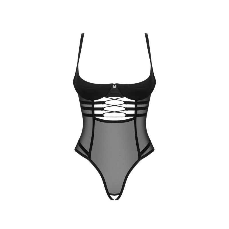 Боди Obsessive Roxelia crotchless teddy XL/2XL