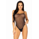 Эротическое боди Leg Avenue Cami bodysuit with thong Black S/M, на бретелях