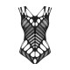 Боди с большими вырезами Obsessive B139 crotchless teddy черный S/M/L