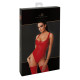 Боди Noir Handmade F352 Red powerwetlook body - XL