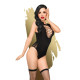 Боді Penthouse Hotter Than Hell Black S/L