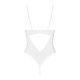 Боди з доступом Obsessive Alissium crotchless teddy, XL/2XL лиф с мягкой чашкой, высокие трусики