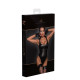 Боді з мокрим ефектом Noir Handmade F244 Powerwetlook body with high cut bottom hem, XL