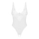 Боди з доступом Obsessive Alissium crotchless teddy, XS/S, лиф с мягкой чашкой, высокие трусики