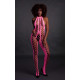 Бодистокинг Ouch! Bodystocking With Halterneck Pink XS/XL