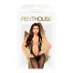 Бодістокінг із глибоким вирізом на спині Penthouse Forbidden Fruit Чорний XL