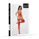 Бодістокінг SoftLine Bodystocking 2054 One Size Red