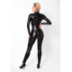 Комбинезон Noir Handmade F319 Caged, L, под латекс, длинный рукав, с доступом, кольцо на поясе